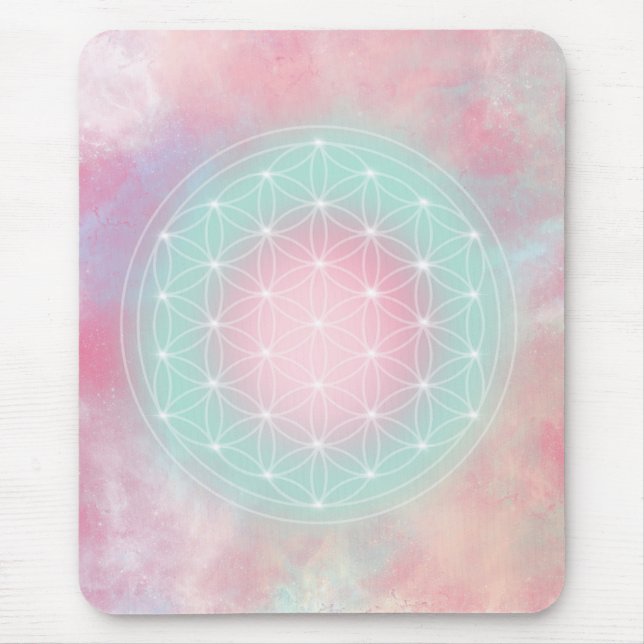 Mousepad serenity flower of life (Frente)