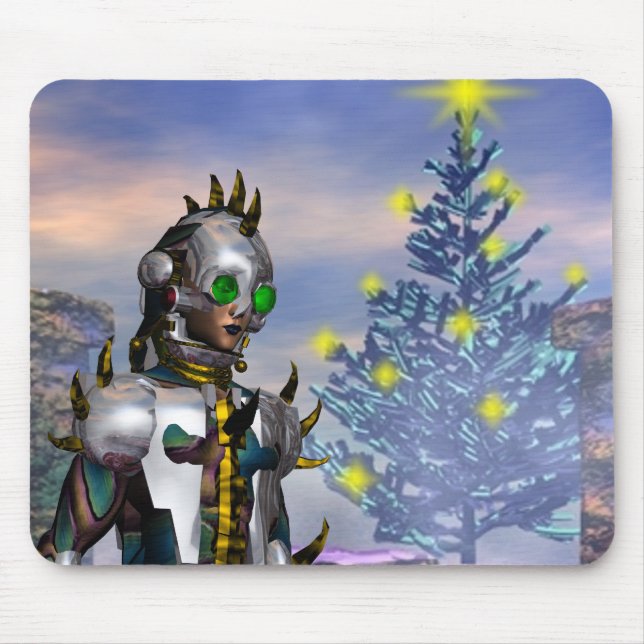 MOUSEPAD SÉRIE DE CIBORG DO NOVO ANO CAIU DO FUTURO (Frente)