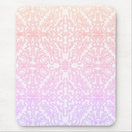 Mousepad Série de padrões de Mandala Soft Pink Dream