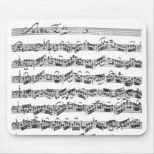 Mousepad Série do violoncelo de Bach