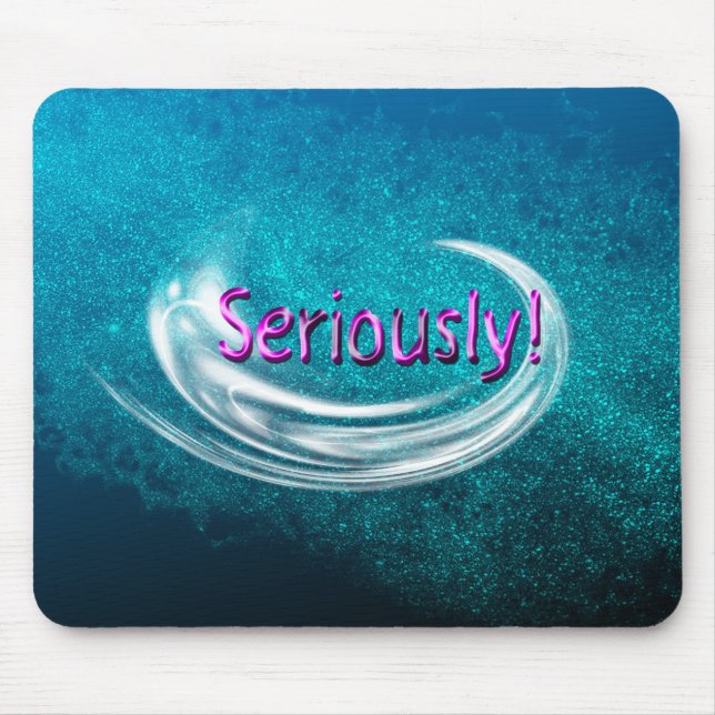 Mousepad Sério! (Frente)