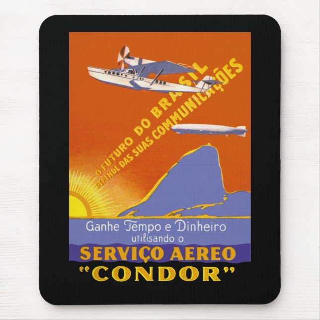 Mousepad Serviço aéreo de Brazillian do ~ do Condor (Frente)
