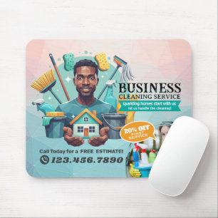 Mousepad Serviço de Limpeza de Casa Moderna Serviço de Limp