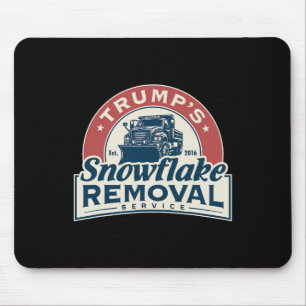 Mousepad Serviço de Remoção do Floco de Neve de Trump Funny