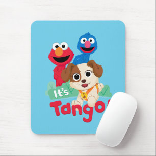 Mousepad Sesame Street   É Tango Com Elmo E Grover