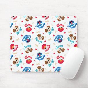 Mousepad Sesame Street Padrão Tango, Elmo e Grover