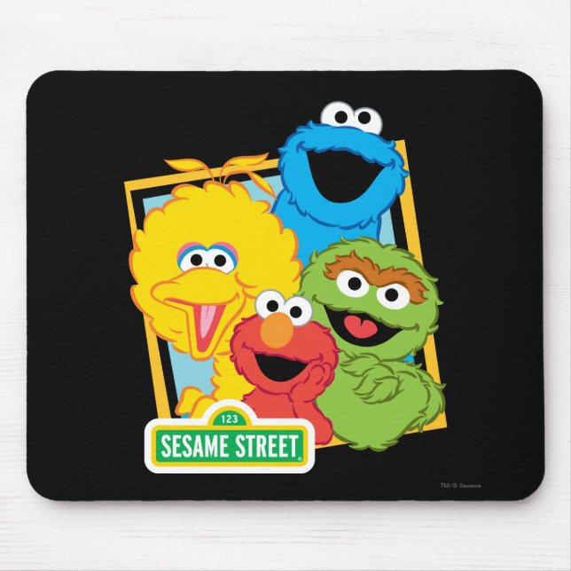 Mousepad Sésamo Street Pals (Frente)