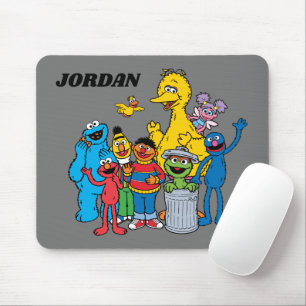 Mousepad Sésamo Street Pals acenando