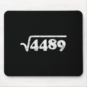 Mousepad Sessenta e Sete 67 Meme Raiz Quadrada 4489 Gíria M