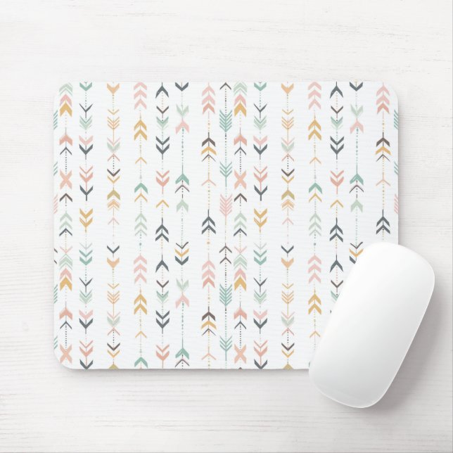 Mousepad Setas de Boho (Com mouse)