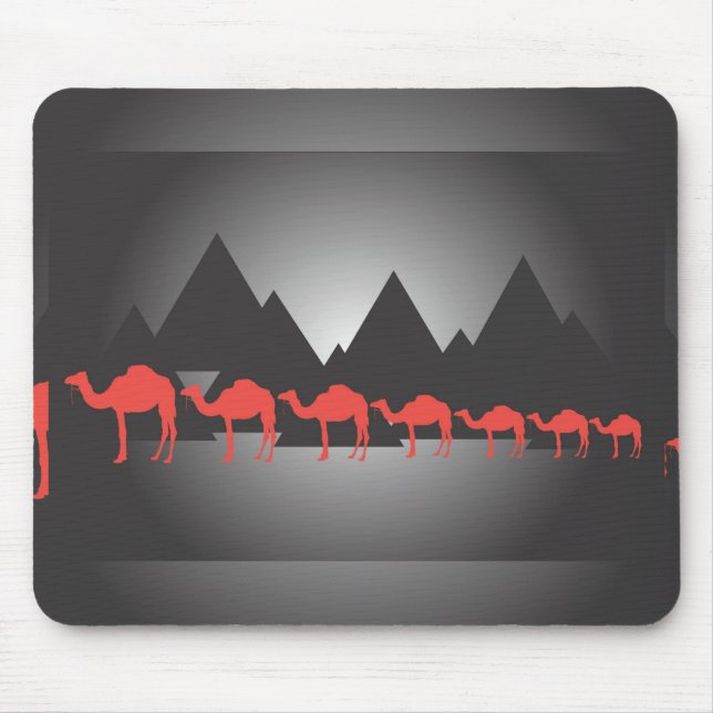 Mousepad Sete camelos, sete camelos (Frente)