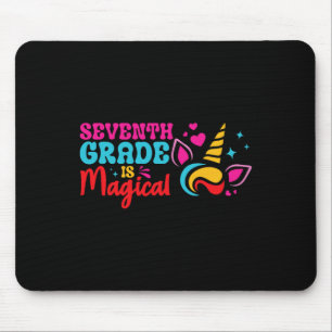 Mousepad Sétima Série É Unicórnio Mágico Divertido De Volta