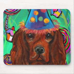 Mousepad Setter Irlandês Vermelho