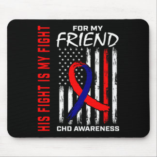 Mousepad Seu Amigo De Lutar Conhecendo O Gráfico De Bandeir