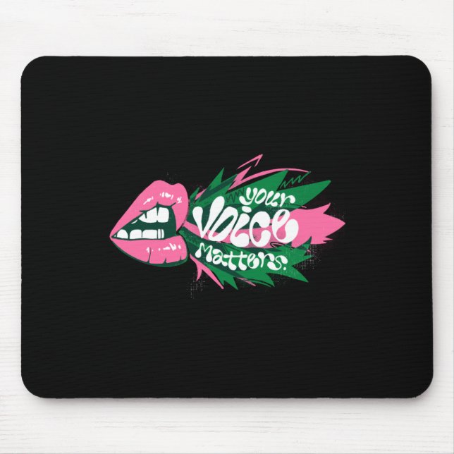 Mousepad Seu Autocolante De Voz (Frente)