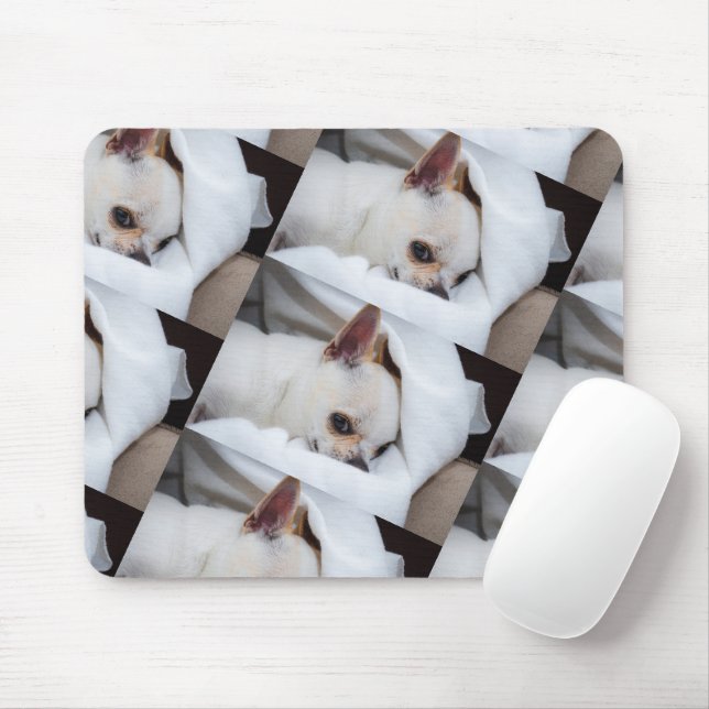 Mousepad Seu cachorro de estimação, foto personalizada, pad (Com mouse)