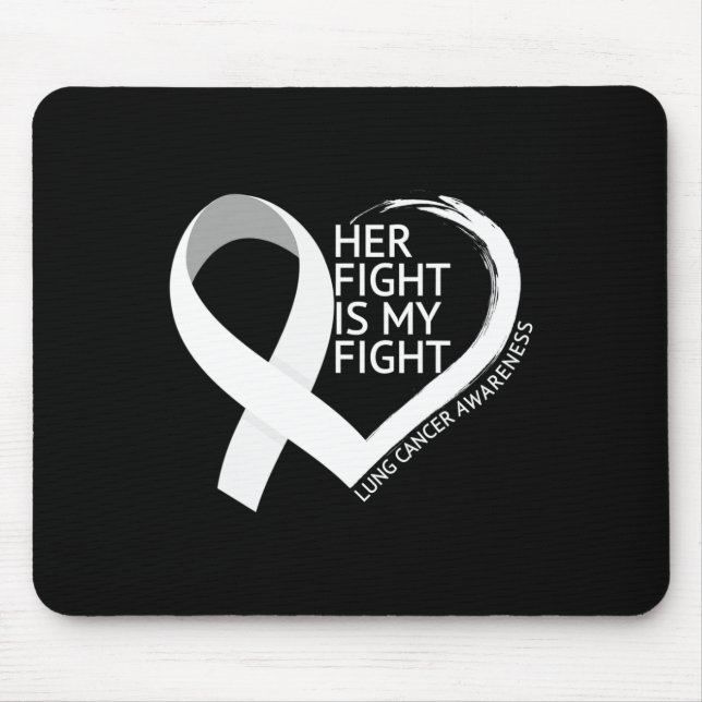 Mousepad Seu Combate É Meu Combate Mês de Conscientização s (Frente)