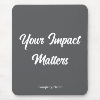 Mousepad Seu Impacto Importa Aplicativo de Reconhecimento a