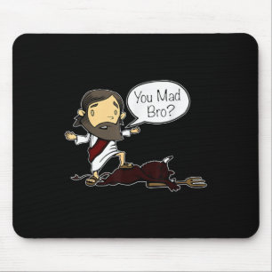 Mousepad Seu Irmão Engraçado Jesus Dizendo Cotação Para Cri