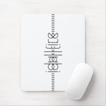 Seu nome como Alienígena Glifos - Branco exclusivo