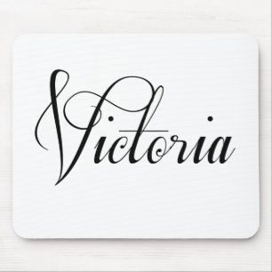 Mousepad Seu Nome É Victoria Calligraphy
