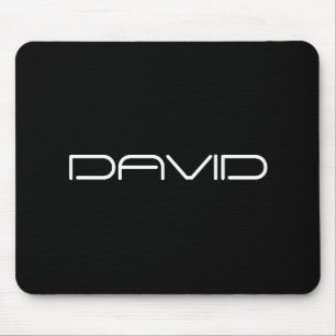 Mousepad Seu Nome Texto Personalizável Estiloso