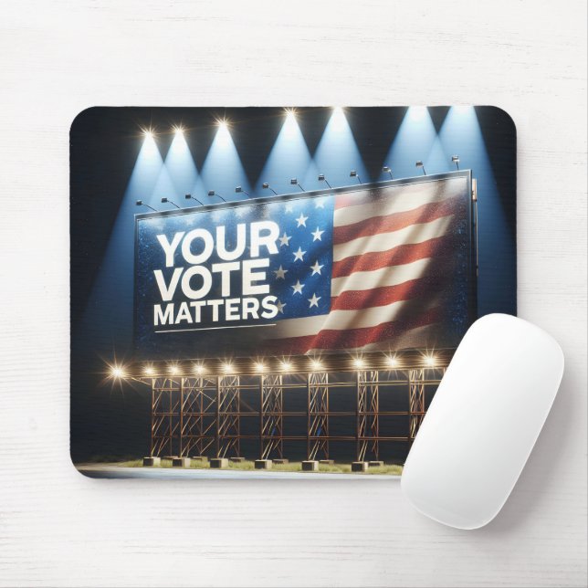 Mousepad Seu Outdoor De Assuntos De Votação (Com mouse)