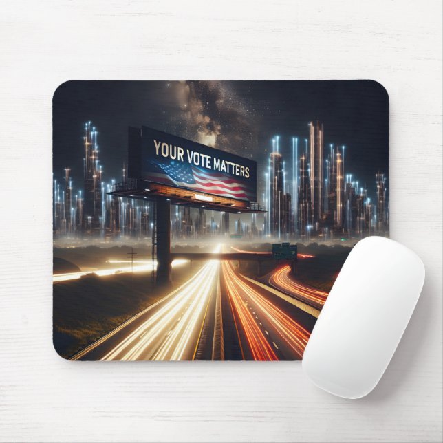 Mousepad Seu Outdoor De Assuntos De Votação (Com mouse)