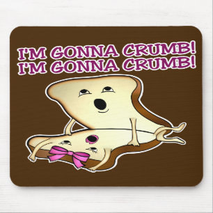 Mousepad & seu pão cortam o tapete do rato