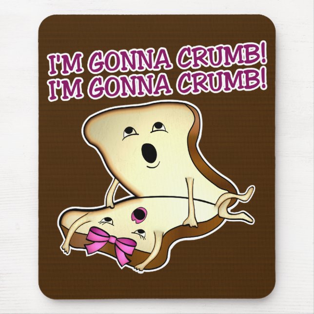 Mousepad & seu pão cortam o tapete do rato (Frente)