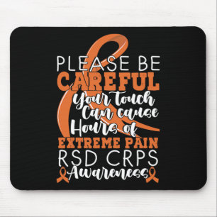 Mousepad Seu Toque Pode Causar Dor Extrema Apoie a Conscien
