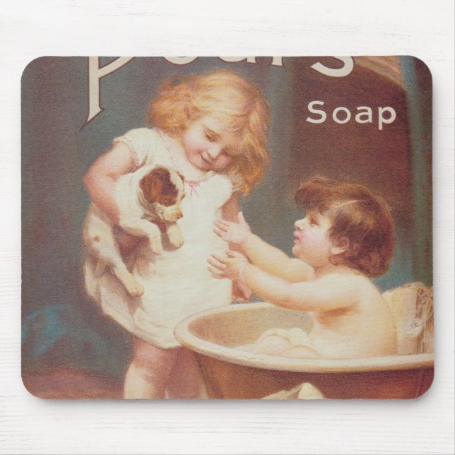 Mousepad "Seu volta em seguida", das peras anuais (Frente)