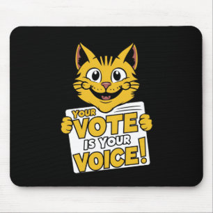 Mousepad Seu Voto Na Sua Voz! Adesivo