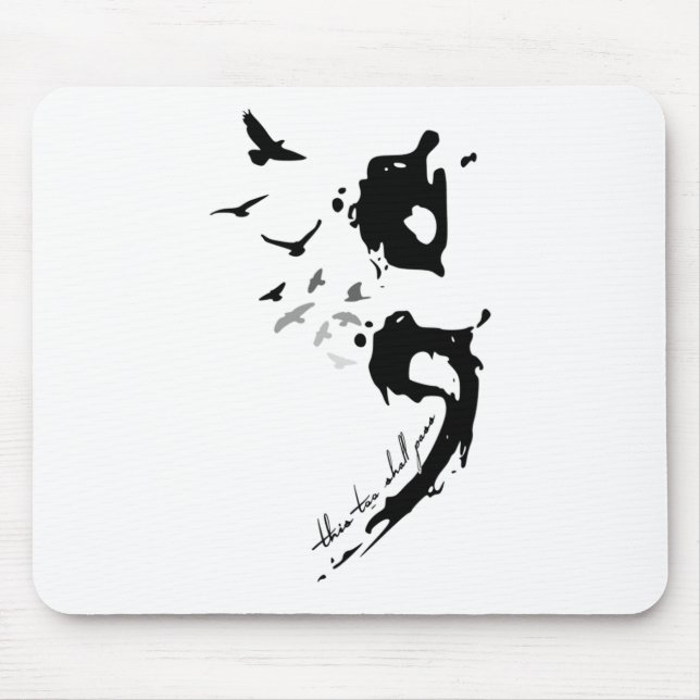 Mousepad Sexo de Problemas de Saúde Mental do P (Frente)