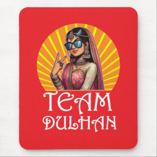 Mousepad Shaadi Vibes de Casamento de Desi Impressão Person