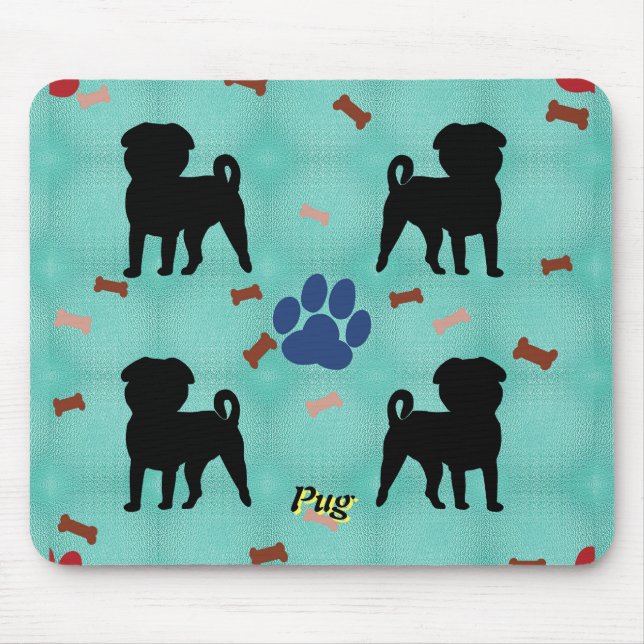 Mousepad Shadow Pug (Frente)