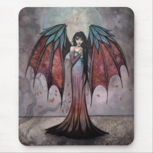 Mousepad Shadow Trees Gothic Vampire Fantasy Fairy Art