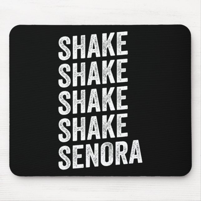 Mousepad Shake Shake Senora Halloween (Frente)