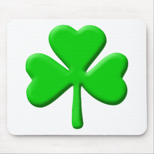 Mousepad shamrock 3d