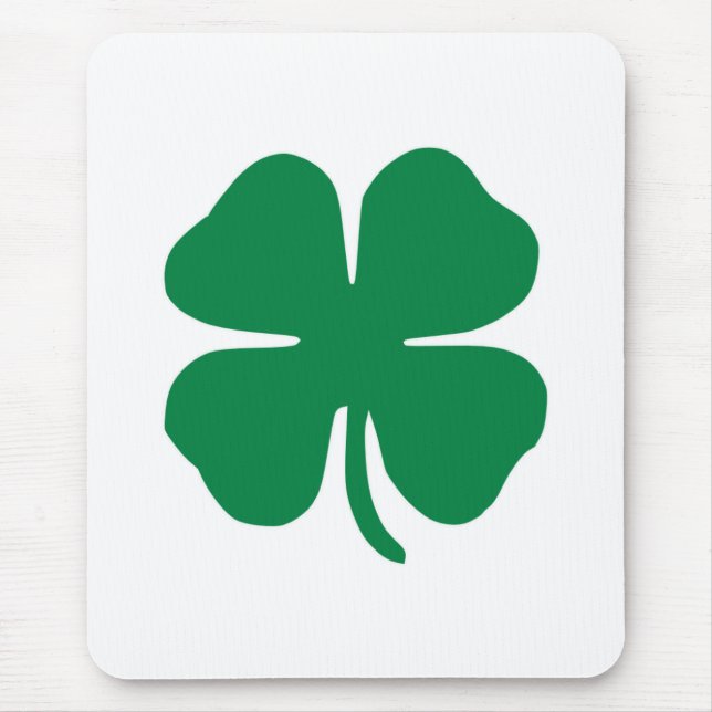 Mousepad Shamrock irlandês (Frente)