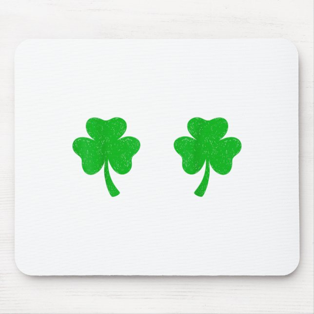 Mousepad Shamrock S Shirt Irish Ies St Patricks Day  (Frente)