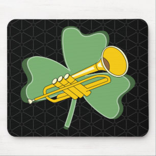 Mousepad Shamrock Trumpet