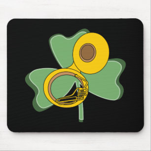 Mousepad Shamrock Tuba
