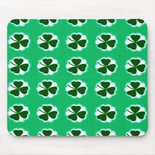 Mousepad Shamrocks Sortudos (Frente)