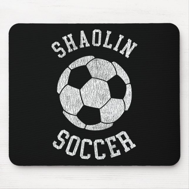 Mousepad Shaolin Soccer Retrô Desgastado Vintage 90's (Frente)