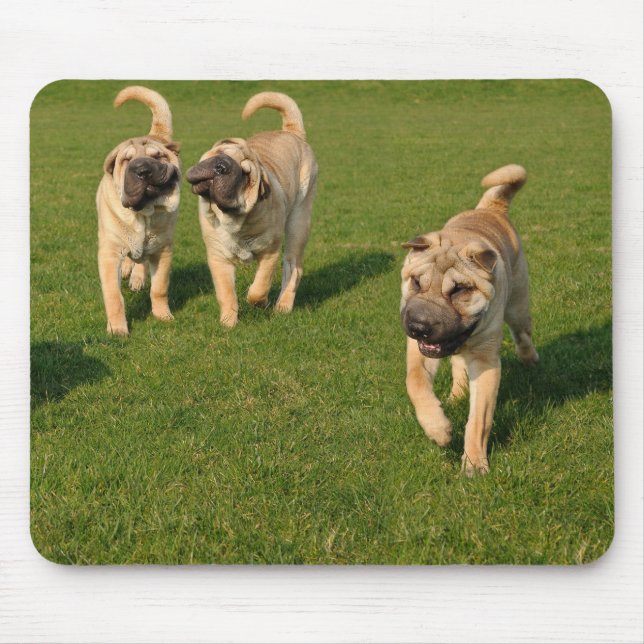 Mousepad Shar Pei Jogada (Frente)