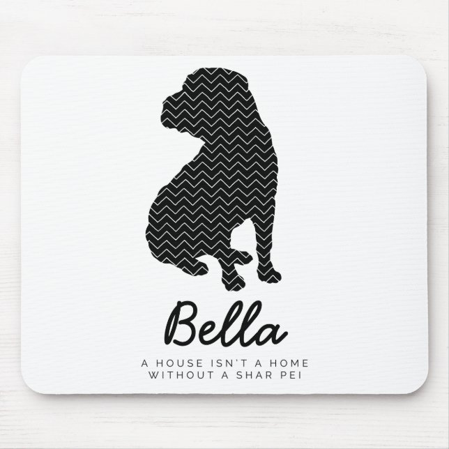 Mousepad Shar Pei personalizado (Frente)
