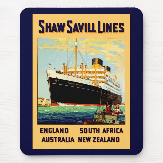 Mousepad Shaw Savill Line (Frente)