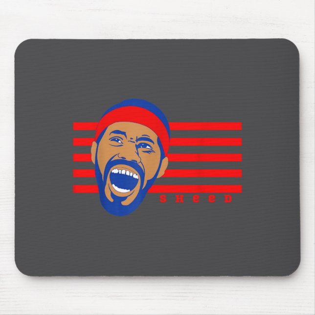 Mousepad Sheed, Basketball Legends, Rasheed, Don't Lie, Wal (Frente)