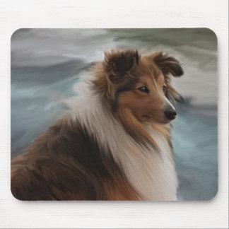 Mousepad Sheepdog de Shetland